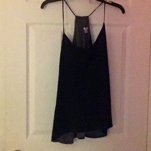 Black Sleeveless Dressy Top